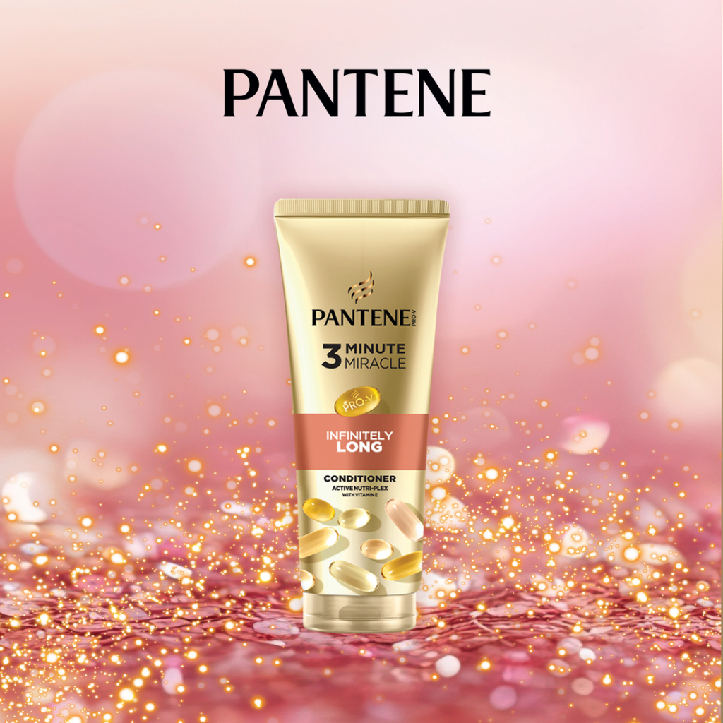 Набір косметики Pantene Pro-V Infinitely Long Шампунь 400 мл + Бальзам-ополіскувач 220 мл (8700216614870) - фото 5 Набір косметики Pantene Pro-V Infinitely Long Шампунь 400 мл + Бальзам-ополіскувач 220 мл (8700216614870) - фото 5