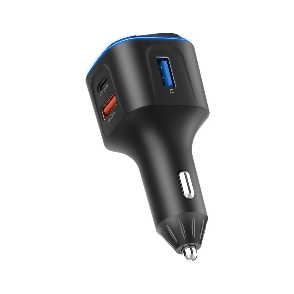 FM модулятор Gelius Tune GP-FMT051 (PD/QC) 36 Watt Black (GP-FMT051) - фото 2 FM модулятор Gelius Tune GP-FMT051 (PD/QC) 36 Watt Black (GP-FMT051) - фото 2