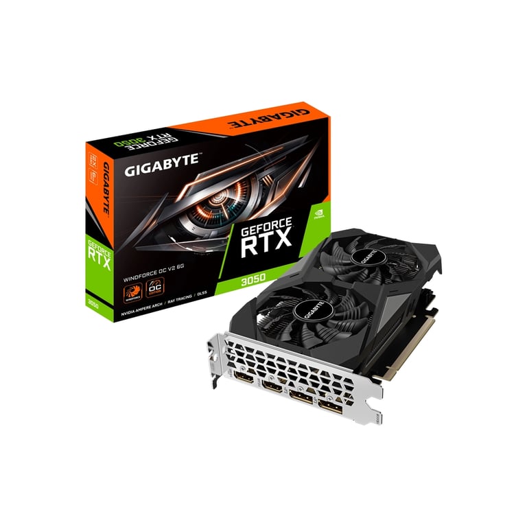 Відеокарта GIGABYTE GeForce RTX3050 6Gb WINDFORCE OC V2 (GV-N3050WF2OCV2-6GD) - фото 7