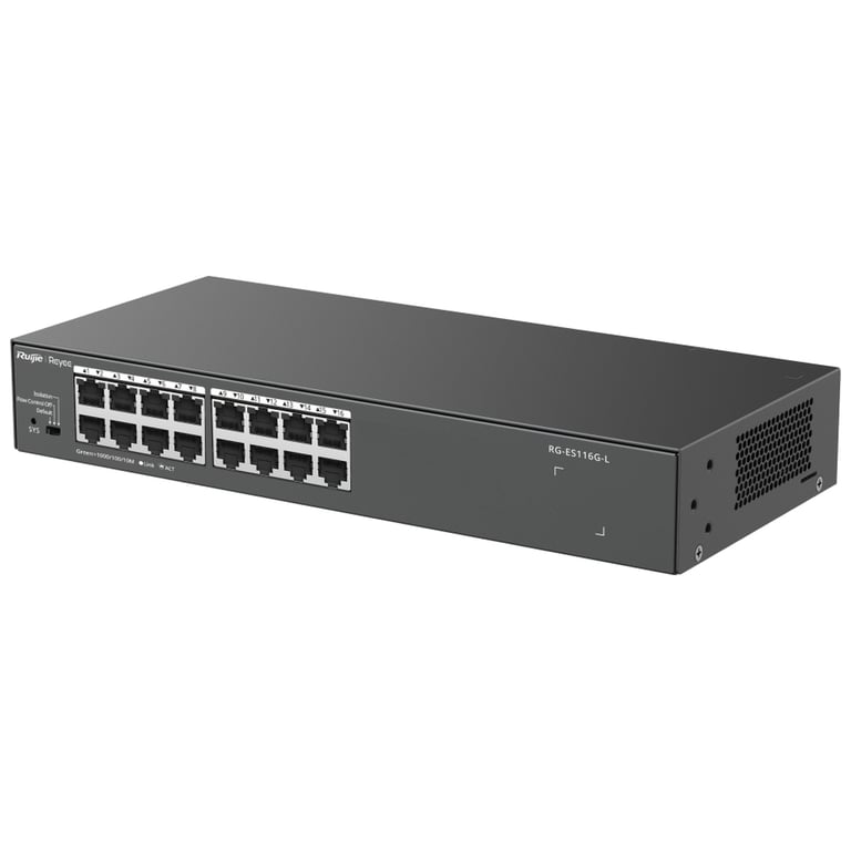 Комутатор мережевий Ruijie Networks RG-ES116G-L - фото 3