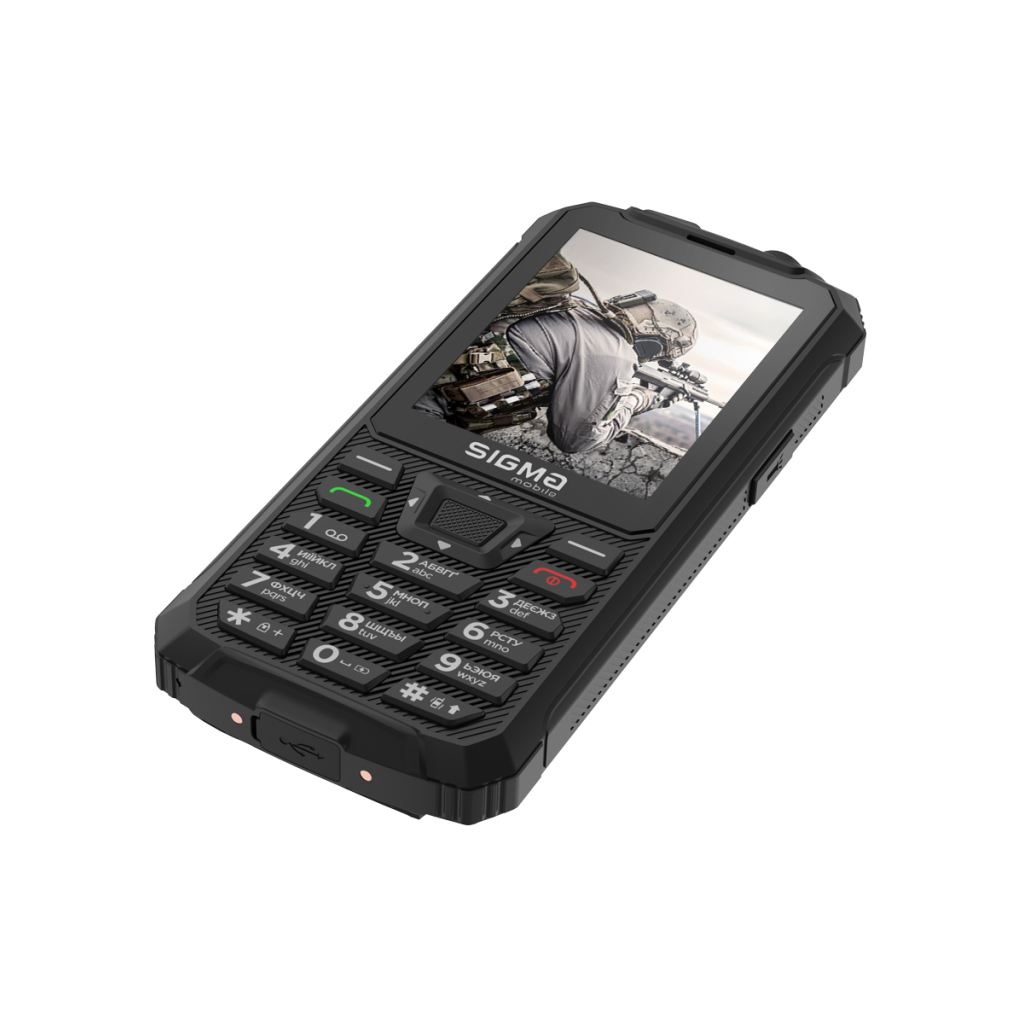 Мобільний телефон Sigma X-treme PR68 Type-C Black (4827798122419) - фото 6 Мобільний телефон Sigma X-treme PR68 Type-C Black (4827798122419) - фото 6