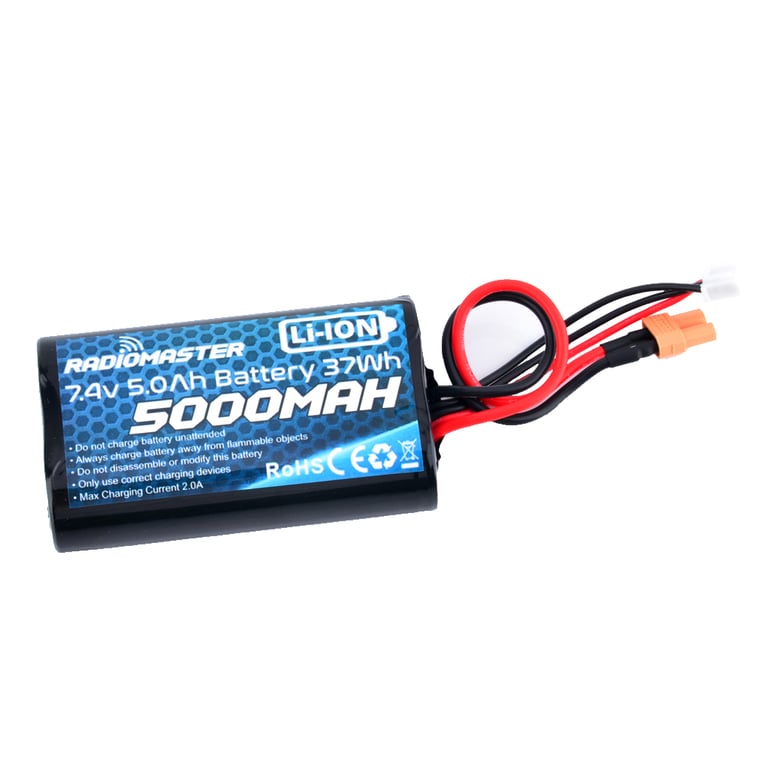 Акумулятор для дрона RadioMaster 21700 5000mAh Battery for TX16S and TX12 MKII (HP0157.BATT-5A2S) - фото 2