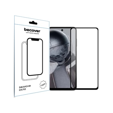 Скло захисне BeCover HMD Pulse Plus Black (712504) - фото 1