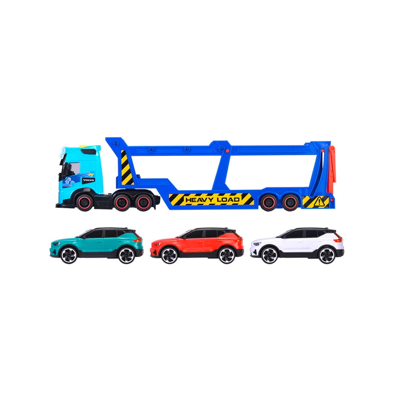 Спецтехніка Dickie Toys Автотранспортер з 3 машинками (3747017) - фото 2