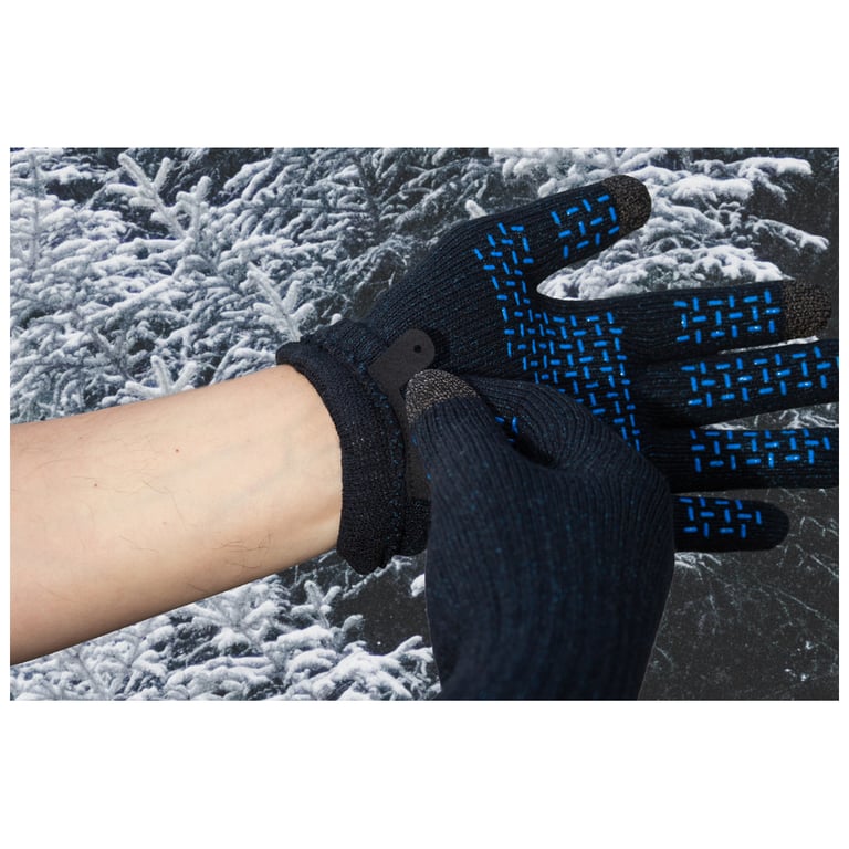 Водонепроникні рукавички Dexshell ThermFit 3.0 Gloves темно-блакитні розмір S (DG12402HTB-S) - фото 3
