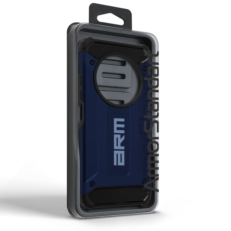 Чохол до мобільного телефона Armorstandart Panzer Xiaomi Redmi 14C 4G / Poco C75 Dark Blue (ARM79374) - фото 7