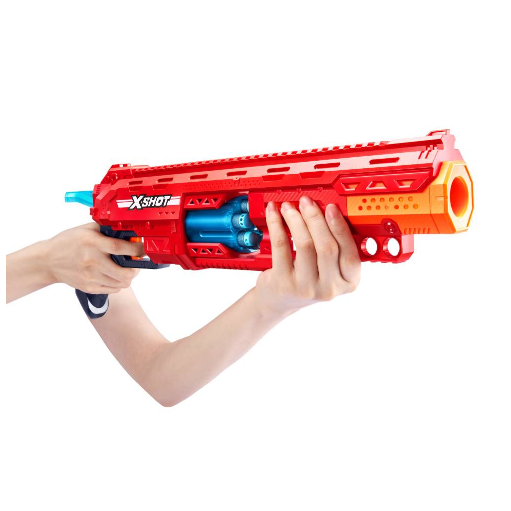 Іграшкова зброя Zuru Бластер X-Shot Excel-S1 Caliber (36675R) - фото 4 Іграшкова зброя Zuru Бластер X-Shot Excel-S1 Caliber (36675R) - фото 4