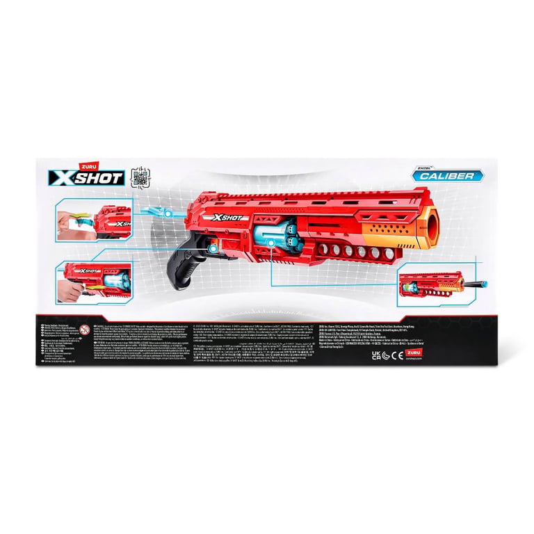 Іграшкова зброя Zuru Бластер X-Shot Excel-S1 Caliber (36675R) - фото 7