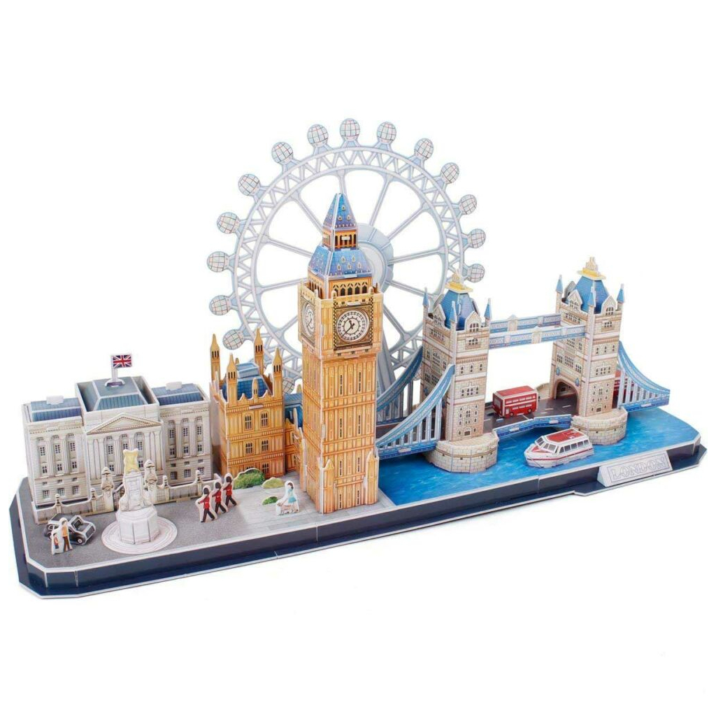 Пазл Cubic Fun Тривимірний пазл CityLine London (MC253h) - фото 8 Пазл Cubic Fun Тривимірний пазл CityLine London (MC253h) - фото 8