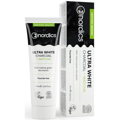 Зубна паста Nordics Cosmos Organic Ultra White 75 мл (3800500324180) - фото 1