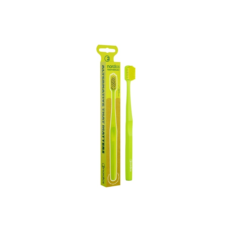 Зубна щітка Nordics 6580 Premium Green (3800500324524)