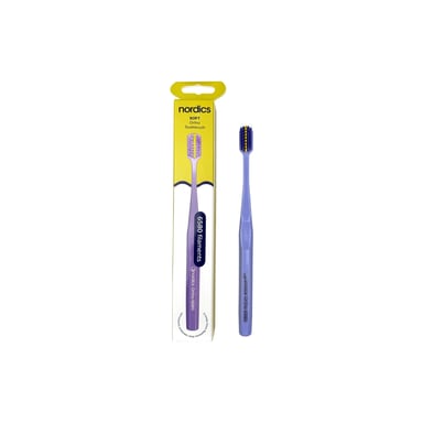 Зубна щітка Nordics 6580 Ortho Soft Purple Ортодонтична (3800501908013) - фото 1
