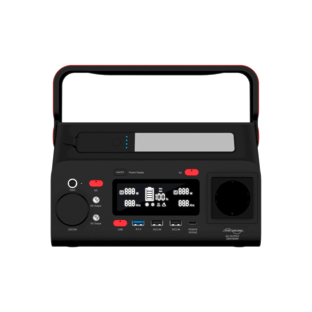 Зарядна станція Energizer 300W, 292Wh (PPS300W2) - фото 2 Зарядна станція Energizer 300W, 292Wh (PPS300W2) - фото 2