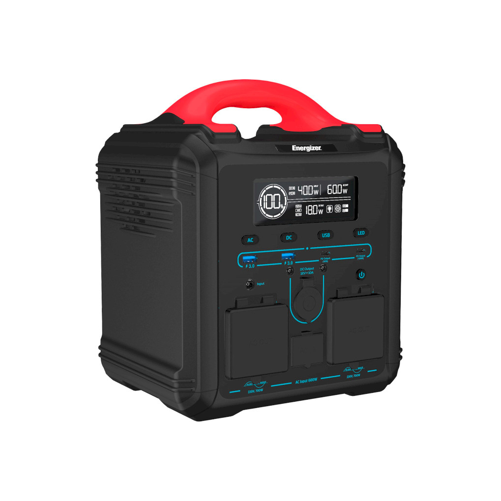 Зарядна станція Energizer 700W, 551Wh (PPS550W1F) - фото 3 Зарядна станція Energizer 700W, 551Wh (PPS550W1F) - фото 3