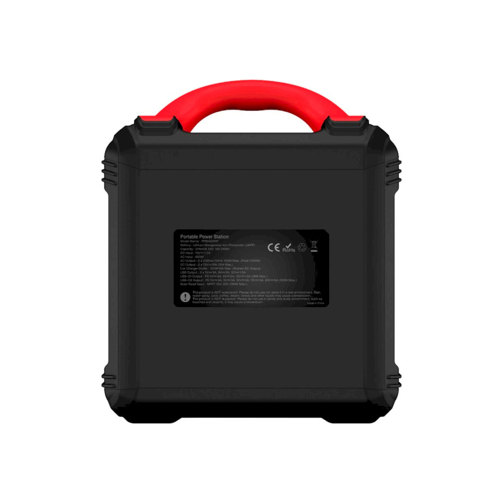 Зарядна станція Energizer 700W, 551Wh (PPS550W1F) - фото 10 Зарядна станція Energizer 700W, 551Wh (PPS550W1F) - фото 10