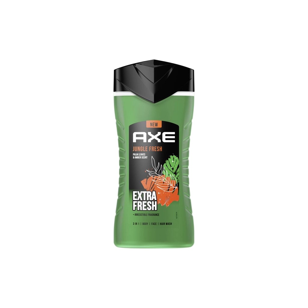 Гель для душу AXE Jungle Fresh 250 мл (8720181442896) - фото 1 Гель для душу AXE Jungle Fresh 250 мл (8720181442896) - фото 1