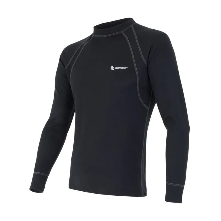 Термокофта Sensor Double Face LS black 24000003 XXL (SM11DF-black-XXL) - фото 1