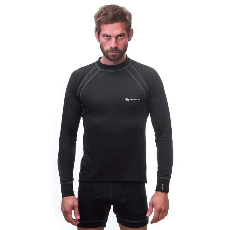 Термокофта Sensor Double Face LS black 24000003 XXL (SM11DF-black-XXL) - фото 4