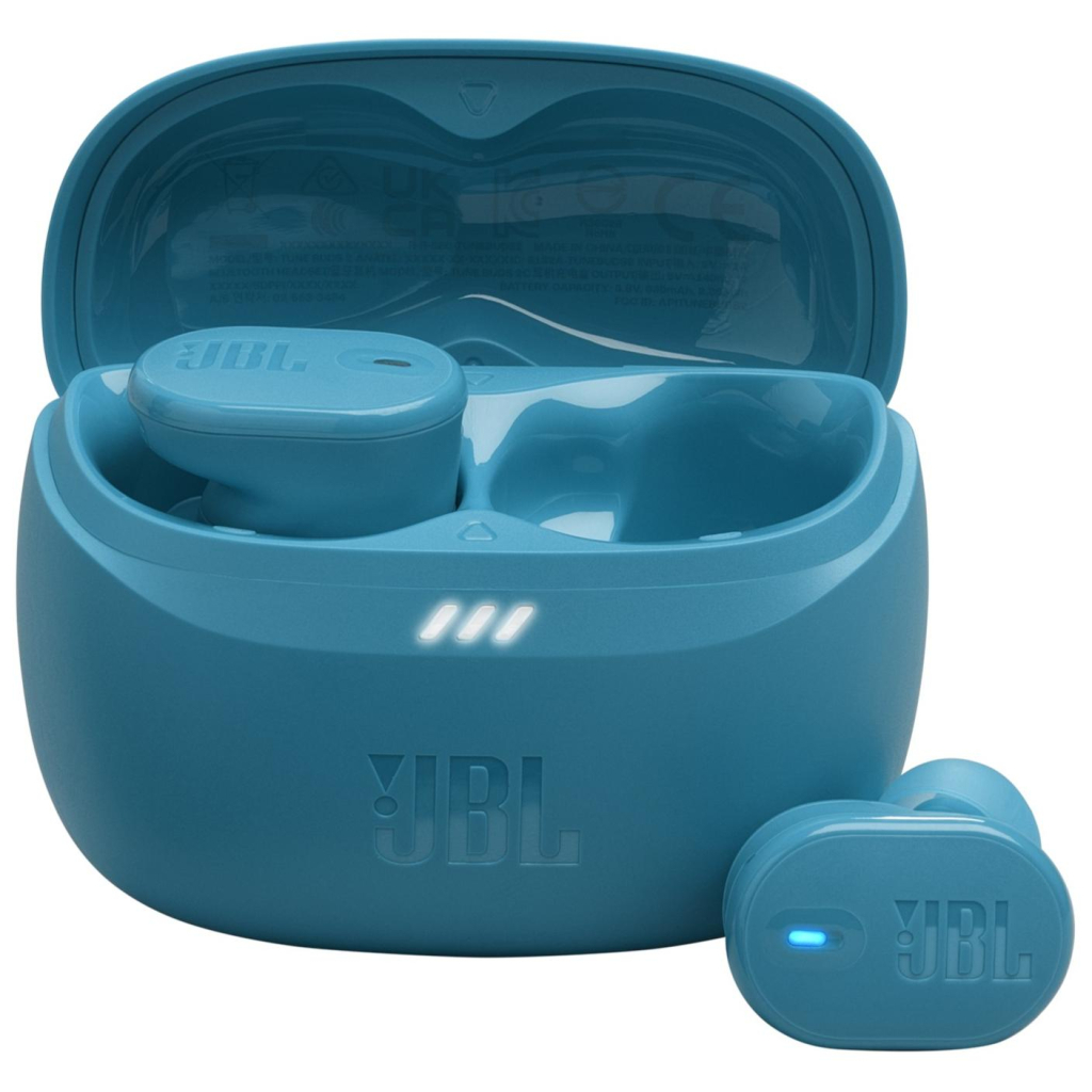 Навушники JBL Tune Buds 2 Turquoise (JBLTBUDS2TQE) - фото 1