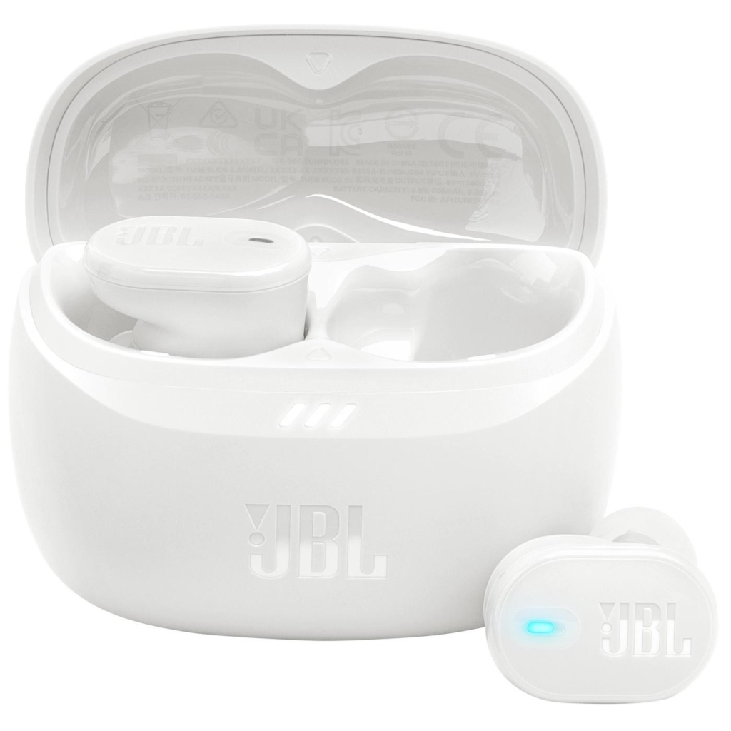 Навушники JBL Tune Buds 2 White (JBLTBUDS2WHT) - фото 1