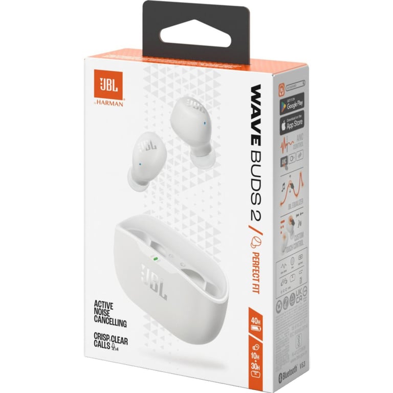 Навушники JBL Wave Buds 2 White (JBLWBUDS2WHT) - фото 10