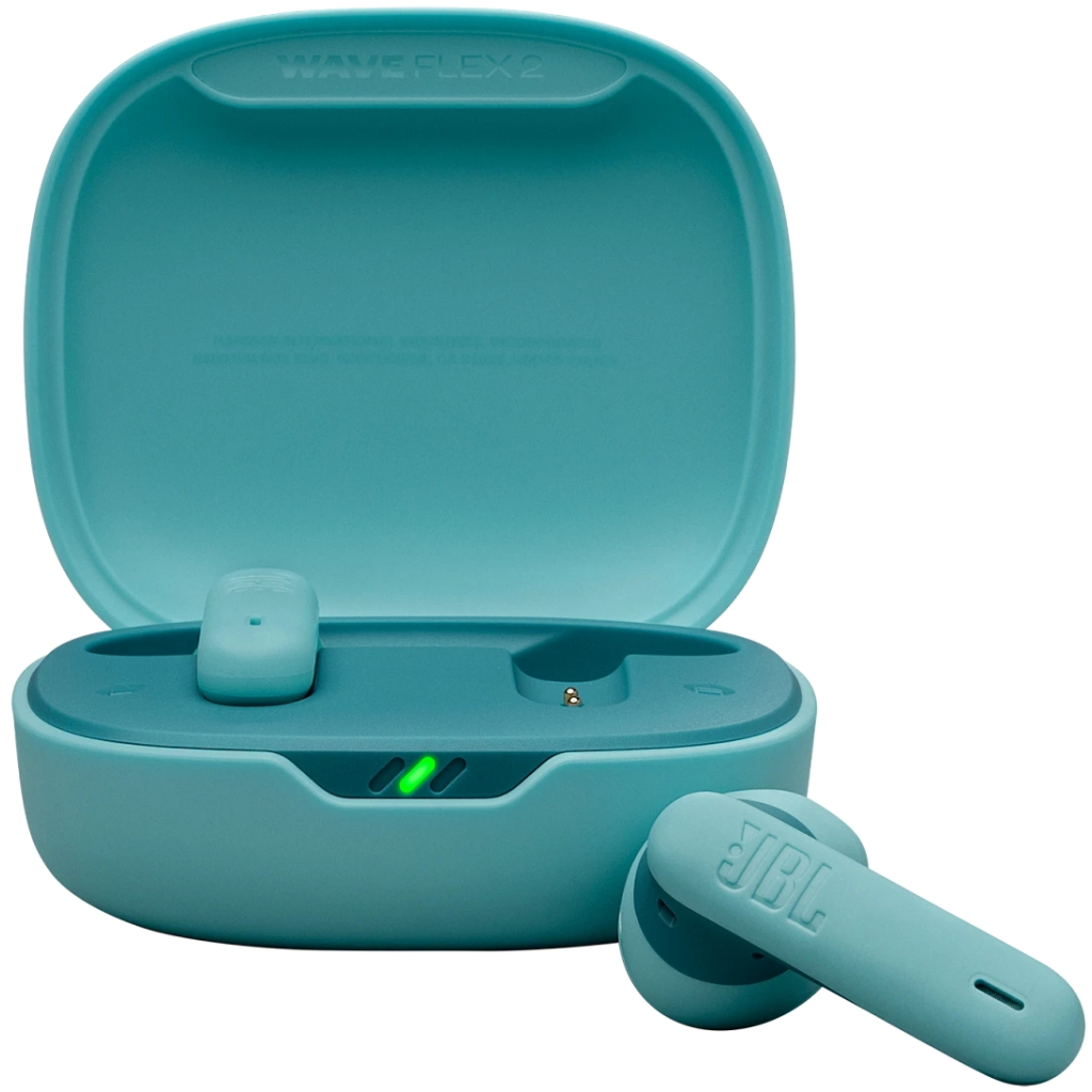 Навушники JBL Wave Flex 2 Blue (JBLWFLEX2BLU) - фото 1