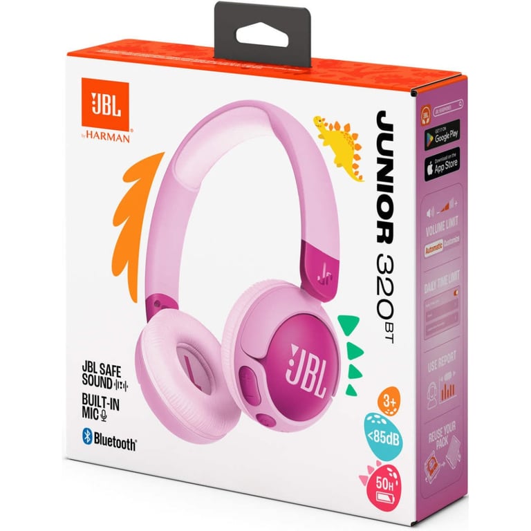 Навушники JBL JR 320BT Purple (JBLJR320BTPUR) - фото 8