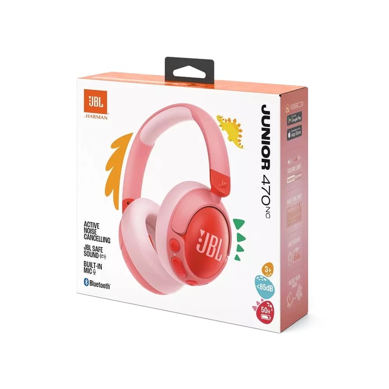 Навушники JBL JR 470 NC Pink (JBLJR470NCPIK) - фото 9