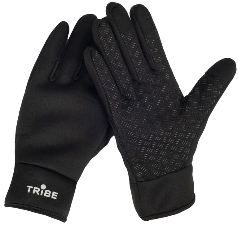 Рукавиці Tribe Windstop black L (T-KC-0002-black-L) - фото 1