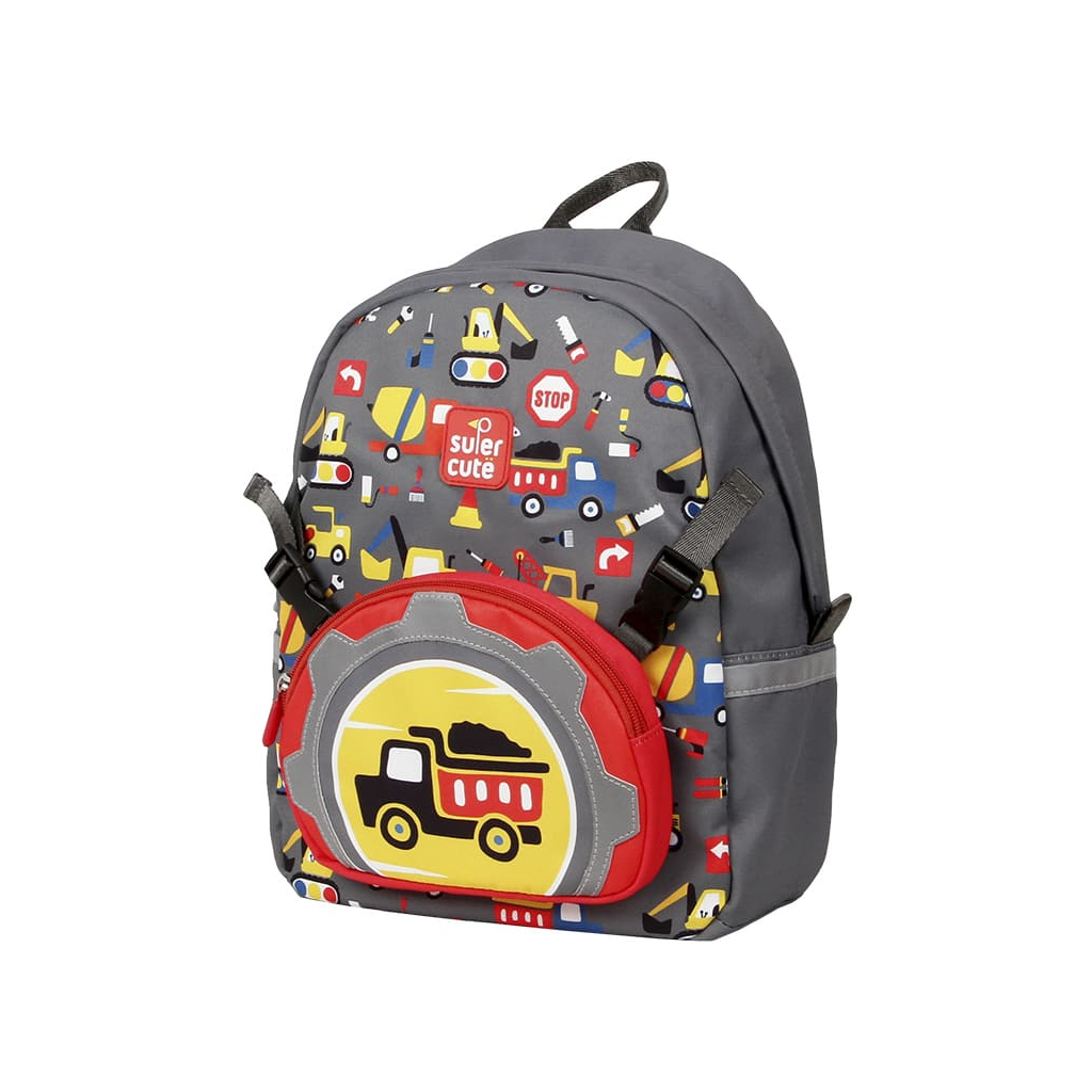 Рюкзак дитячий Supercute 2 в 1 Маленький будівельник (SF223) - фото 1