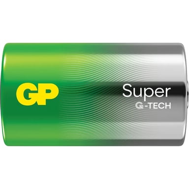 Батарейка Gp D Super Alkaline LR20 * 2 (13A21-SB2 / 4891199220142) - фото 1