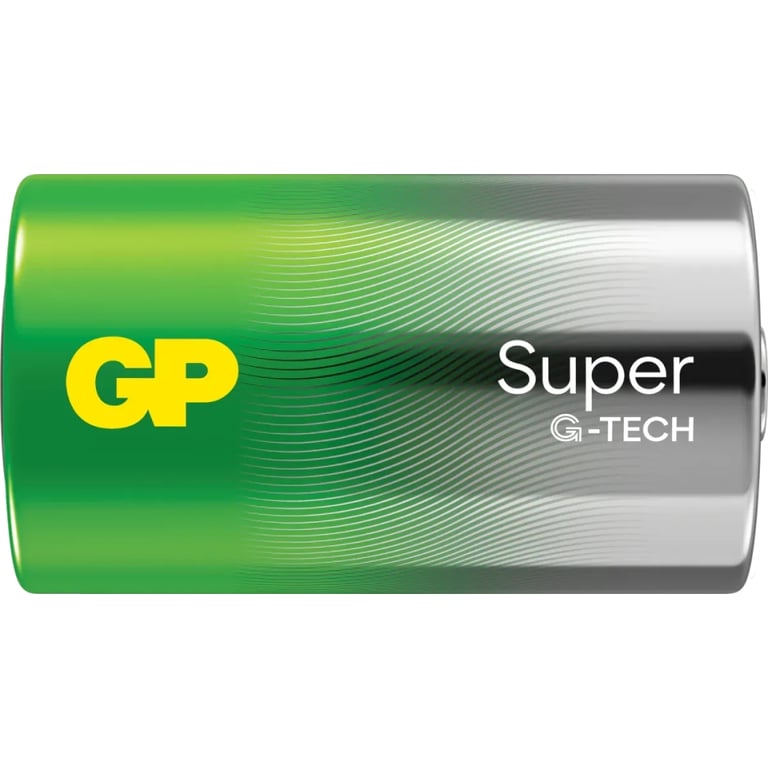 Батарейка Gp D Super Alkaline LR20 * 2 (13A21-SB2 / 4891199220142) - фото 1