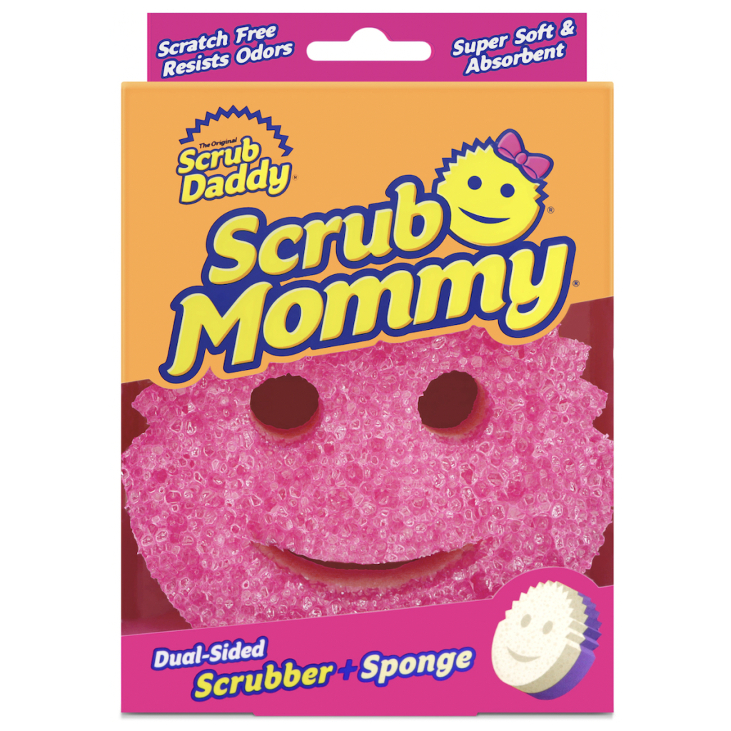 Губки кухонні Scrub Daddy Scrub Mommy Рожево-фіолетова 1 шт. (5060481022040/5060481023900) - фото 1 Губки кухонні Scrub Daddy Scrub Mommy Рожево-фіолетова 1 шт. (5060481022040/5060481023900) - фото 1