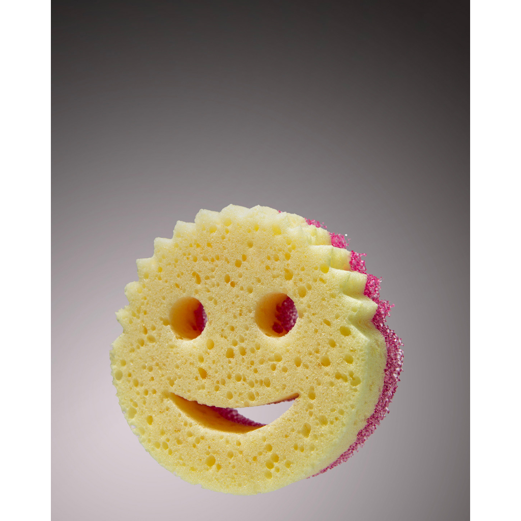 Губки кухонні Scrub Daddy Scrub Mommy Рожево-фіолетова 1 шт. (5060481022040/5060481023900) - фото 3 Губки кухонні Scrub Daddy Scrub Mommy Рожево-фіолетова 1 шт. (5060481022040/5060481023900) - фото 3