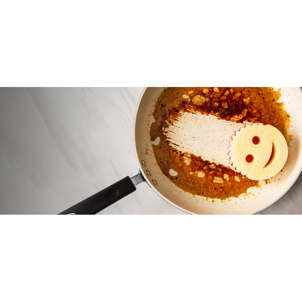 Губки кухонні Scrub Daddy Scrub Mommy Рожево-фіолетова 1 шт. (5060481022040/5060481023900) - фото 5 Губки кухонні Scrub Daddy Scrub Mommy Рожево-фіолетова 1 шт. (5060481022040/5060481023900) - фото 5