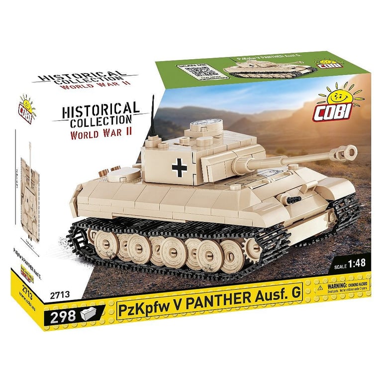 Конструктор Cobi Друга Світова Війна Танк Panzer V Пантера, 298 деталей (COBI-2713) - фото 1