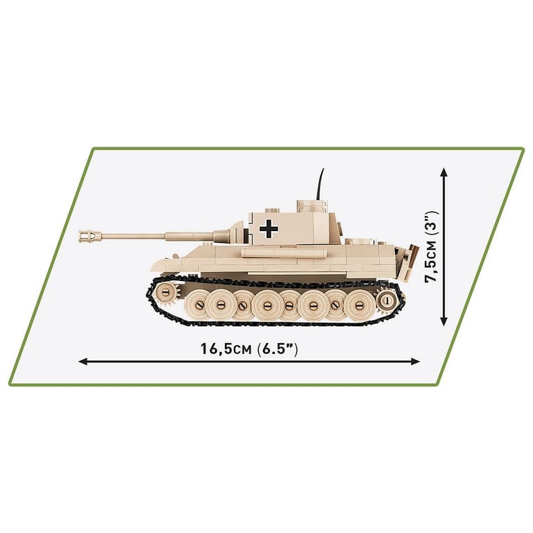 Конструктор Cobi Друга Світова Війна Танк Panzer V Пантера, 298 деталей (COBI-2713) - фото 5