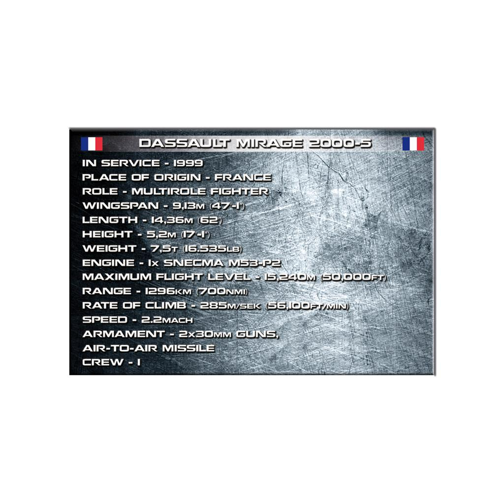 Конструктор Cobi Літак Mirage 2000-5, 400 деталей (COBI-5801) - фото 10 Конструктор Cobi Літак Mirage 2000-5, 400 деталей (COBI-5801) - фото 10