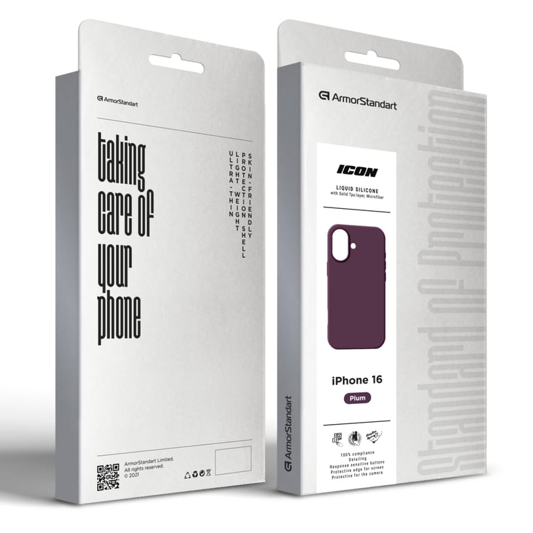 Чохол до мобільного телефона Armorstandart ICON2 MagSafe Apple iPhone 16 Plum (ARM81312) - фото 10
