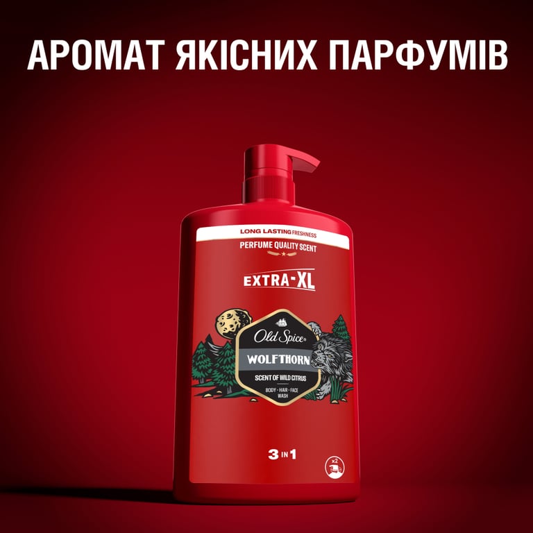 Гель для душу Old Spice Wolfthorn 1000 мл (8700216452588) - фото 7