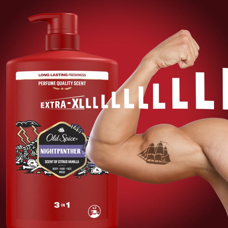 Гель для душу Old Spice Night Panther 1000 мл (8700216452670) - фото 9