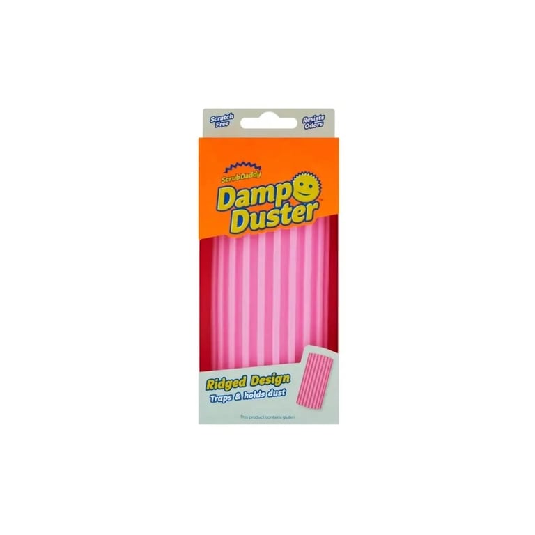 Губка для прибирання Scrub Daddy Damp Duster Для пилу Рожева (5060481022767/5060481023788) - фото 1
