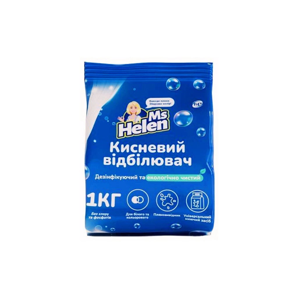 Відбілювач Ms Helen Кисневий 1 кг (4046723022017) - фото 1 Відбілювач Ms Helen Кисневий 1 кг (4046723022017) - фото 1