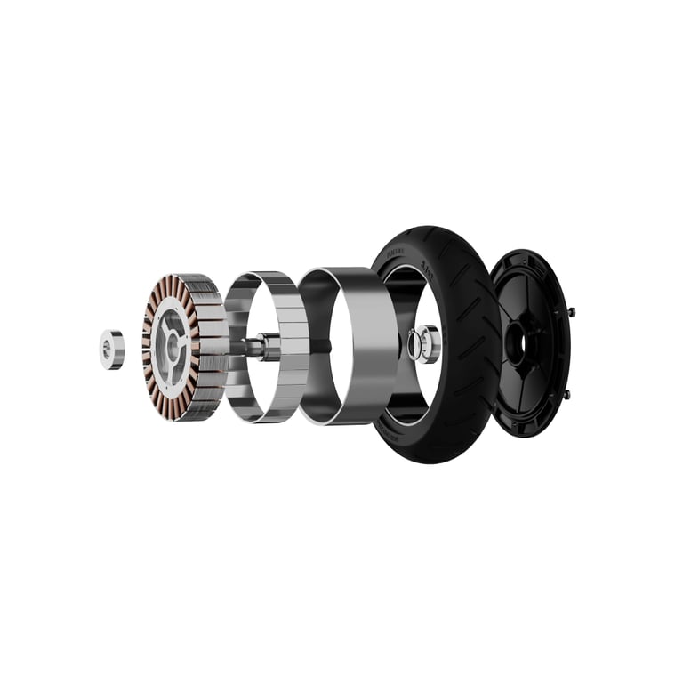 Електросамокат Segway Ninebot E2 PLUS E II, чорний (AA.05.14.02.0003) - фото 4
