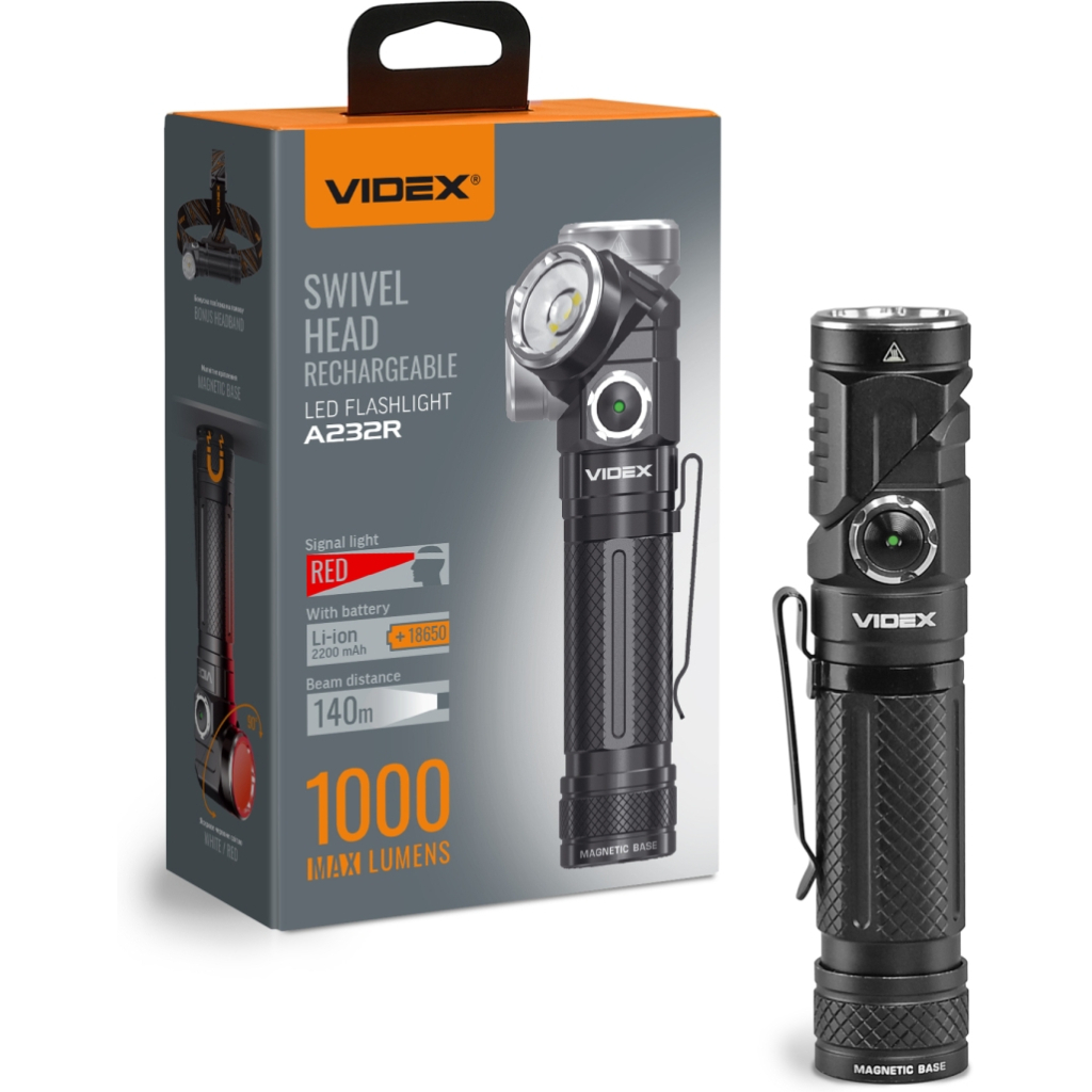 Ліхтар Videx VLF-A232R - фото 1 Ліхтар Videx VLF-A232R - фото 1