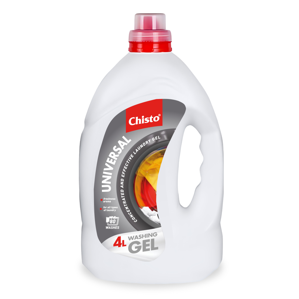 Гель для прання Chisto Universal 4 л (4823098415046) - фото 1 Гель для прання Chisto Universal 4 л (4823098415046) - фото 1