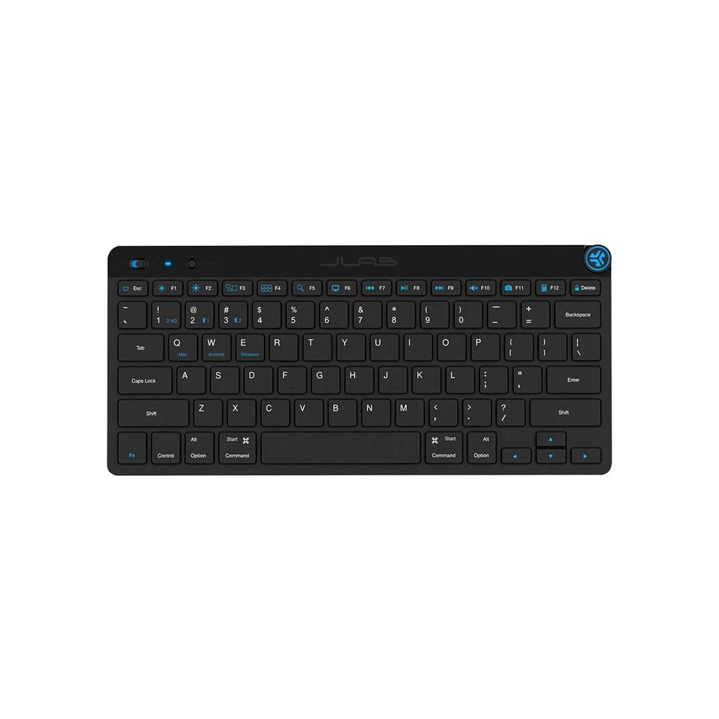 Клавіатура Jlab GO Bluetooth/Wireless Black (IEUKGOKEYBRBLK4) Клавіатура Jlab GO Bluetooth/Wireless Black (IEUKGOKEYBRBLK4)