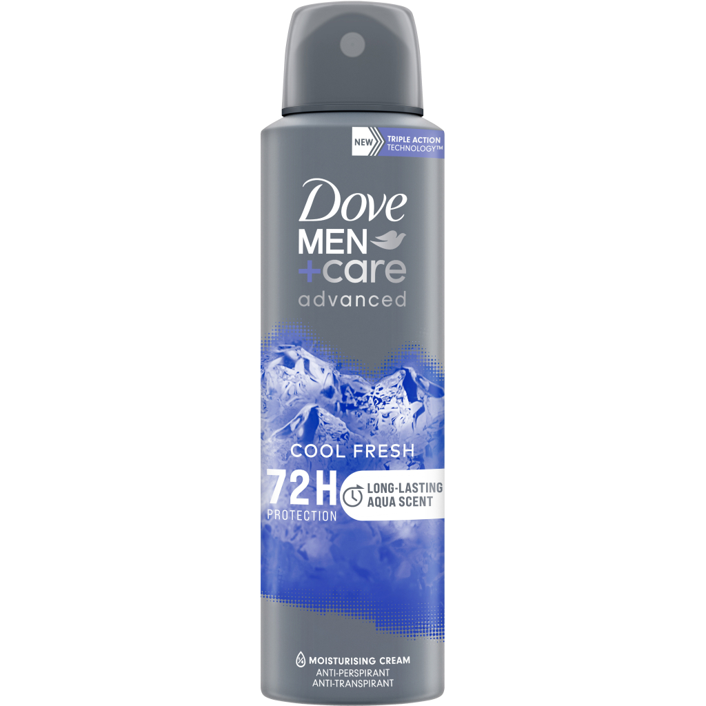 Антиперспірант Dove Men+Care Прохолодна свіжість 72 години 150 мл (8720181284885) - фото 1
