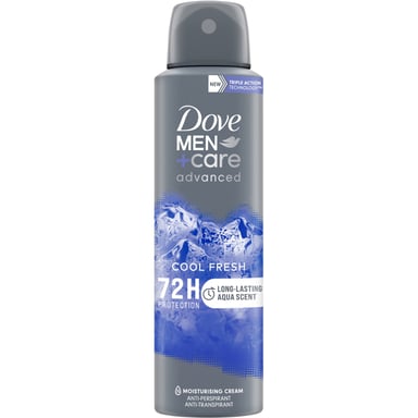 Антиперспірант Dove Men+Care Прохолодна свіжість 72 години 150 мл (8720181284885) - фото 1