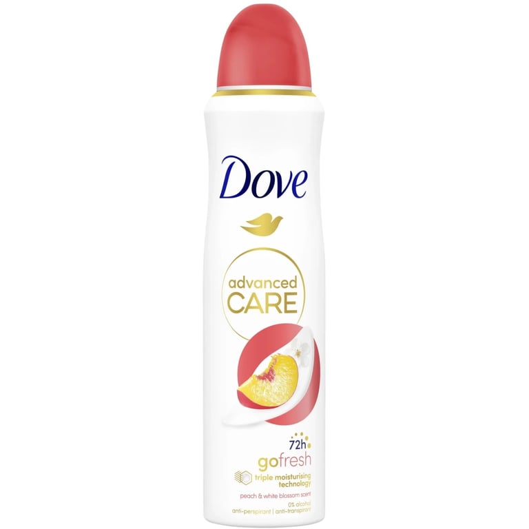 Антиперспірант Dove Персик та білі квіти 150 мл (8720181444524/8720181443572) - фото 1